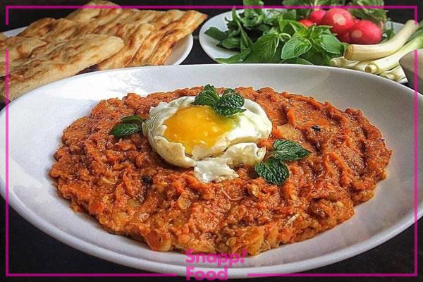 طرز تهیه میرزا قاسمی، غذای اصیل خطه شمال کشور